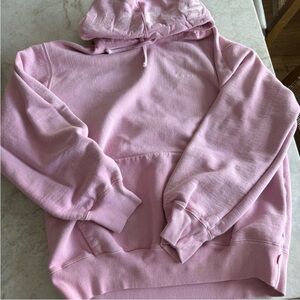 Supreme Light Pink brush strokes hoodie
